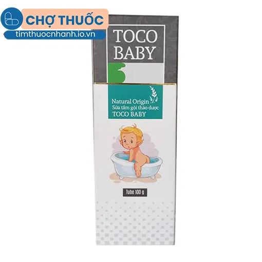 Sữa tắm gội thảo dược Toco Baby