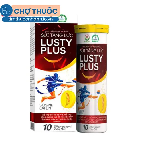 Sủi Tăng Lực Lusty Plus