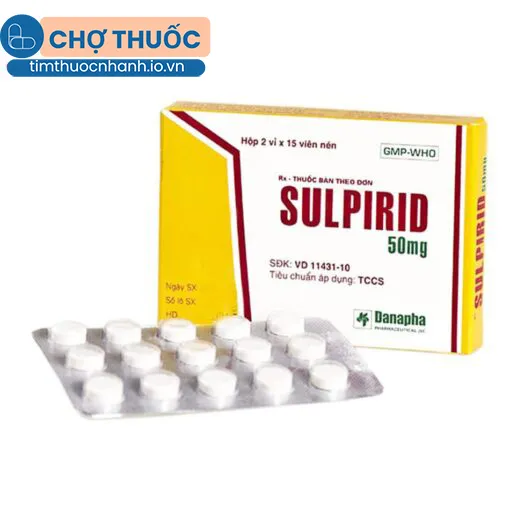 Sulpirid 50mg Danapha