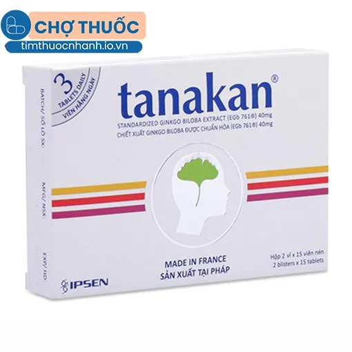 Tanakan 40 mg (30 viên)