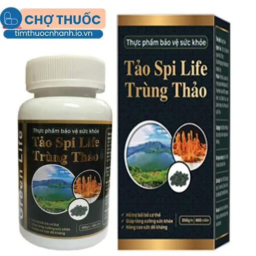 Tảo Spi Life Trùng Thảo