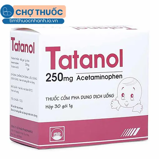 Tatadol 250mg (Hộp 30 gói)
