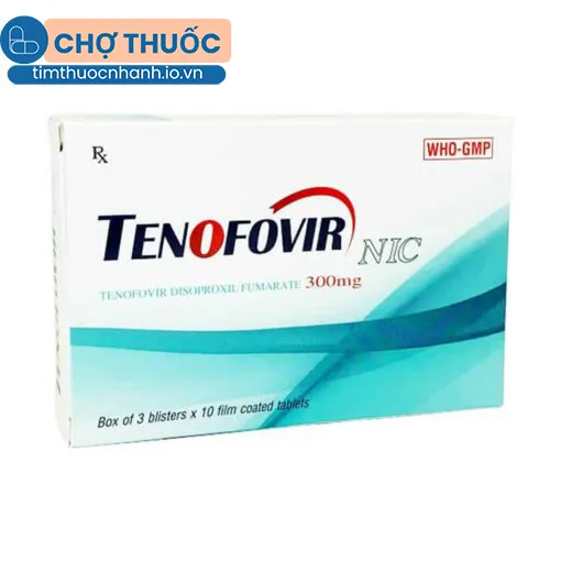 Tenofovir Nic (viên nén)