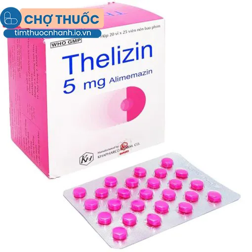 Thelizin 5mg Khapharco