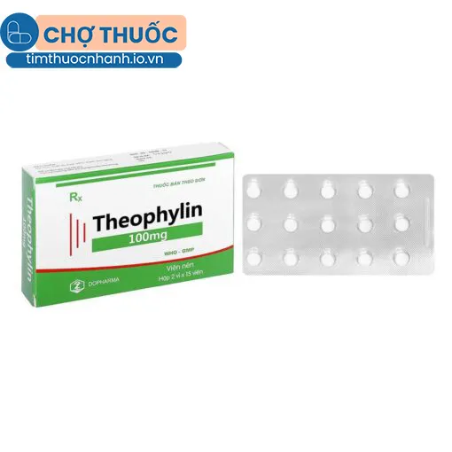Theophylin Dopharma (vỉ)