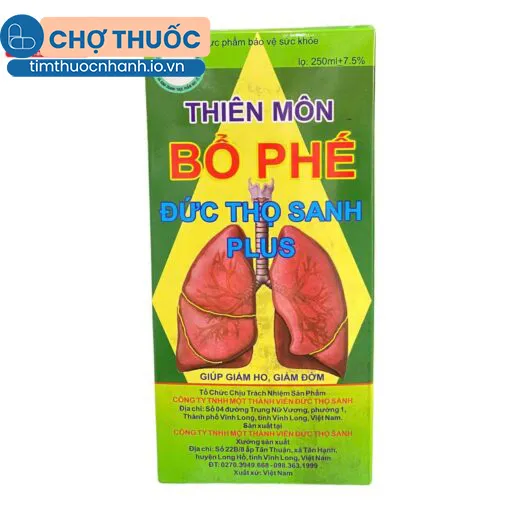 Thiên Môn Bổ Phế Đức Thọ Sanh Plus