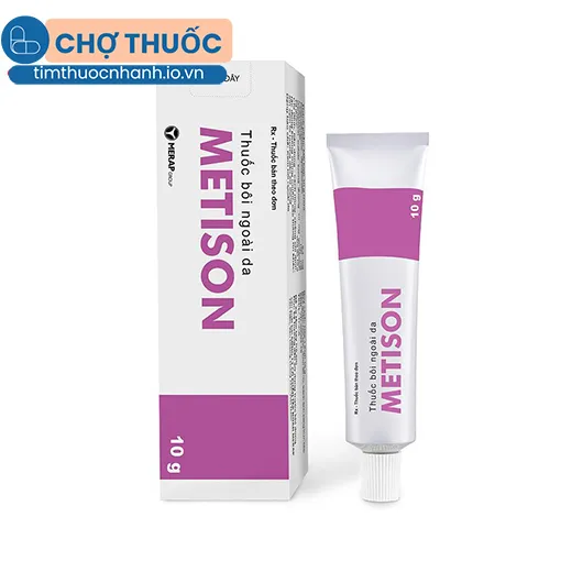 Thuốc bôi ngoài da Metison 10g