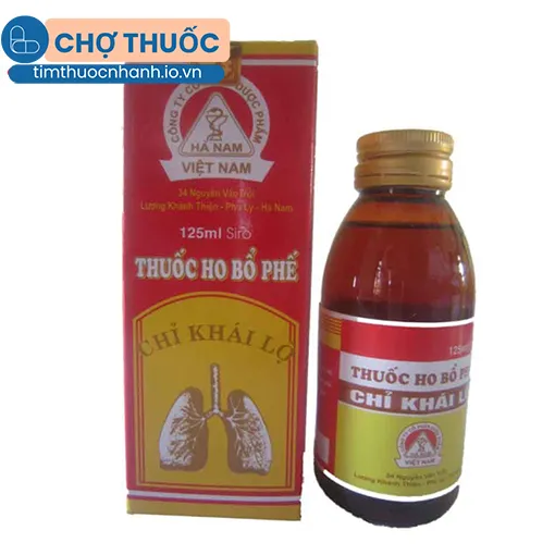 Thuốc Ho Bổ Phế Chỉ Khái Lộ Hà Nam 125ml