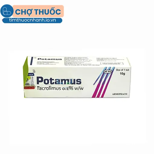 Thuốc mỡ Potamus 0,1%