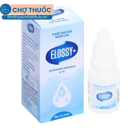 Thuốc nhỏ mũi người lớn Elossy+