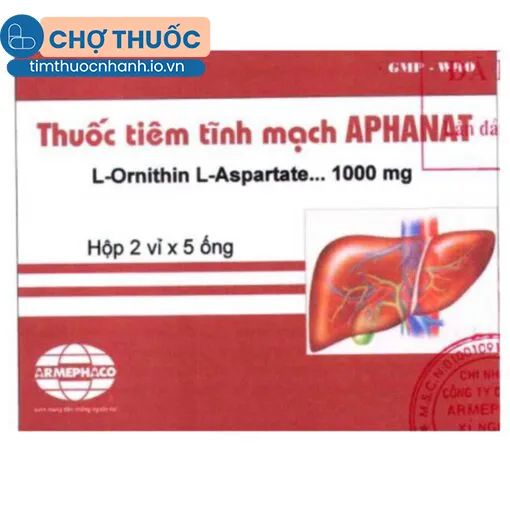 Thuốc tiêm tĩnh mạch Aphanat