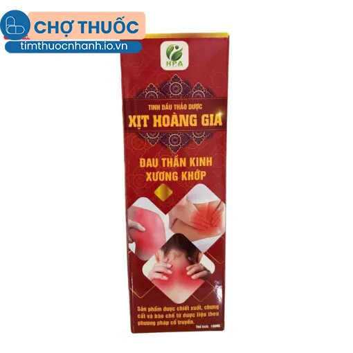 Tinh Dầu Thảo Dược XỊT HOÀNG GIA