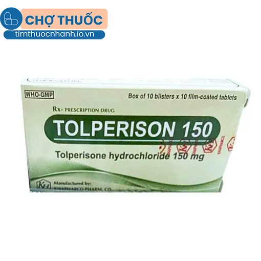 Tolperison 150mg Khapharco