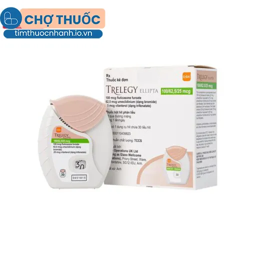 Trelegy Ellipta 100/62,5/25 mcg