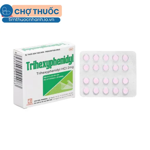 Trihexyphenidyl 2mg Pharmedic