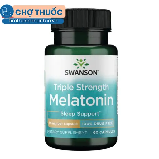 Triple Strength Melatonin 10mg Swanson