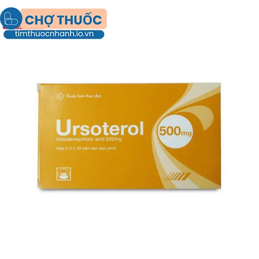 Ursoterol 500mg Pymepharco