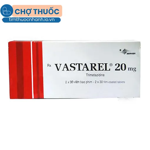 Vastarel 20mg (hộp 2 vỉ)