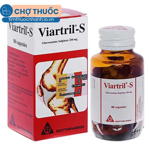 Viartril-S 250mg (Hộp 80 viên)