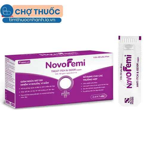 Viên đặt NovoFemi – Treat itch & odor suppo