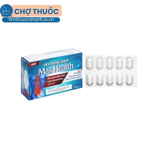Viên dưỡng khớp Max Health (Hộp 30 viên)
