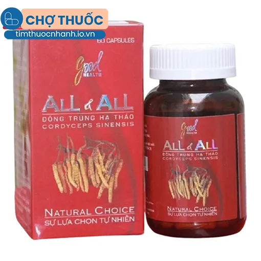 Viên nang All & All Đông Trùng Hạ Thảo