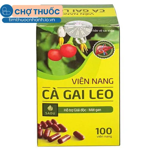 Viên nang cà gai leo Sadu