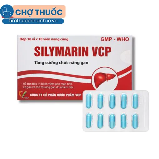 Viên nang Silymarin VCP 140mg
