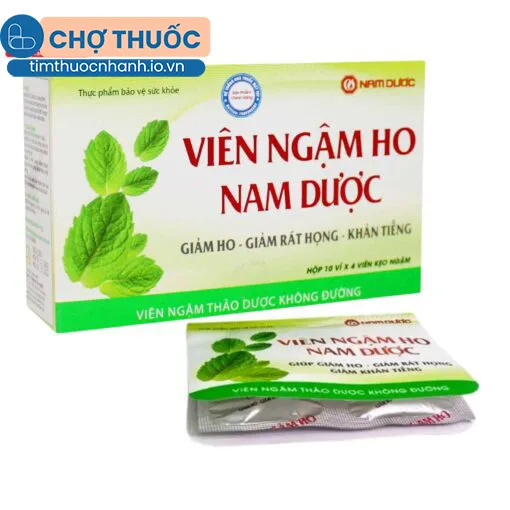 Viên ngậm ho Nam Dược