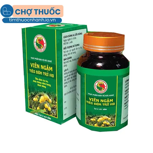 Viên Ngậm Tiêu Đờm Trừ Ho