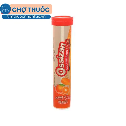 Viên sủi Ossizan Multivitamin Gold