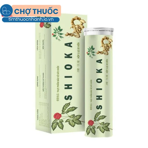 Viên sủi Shioka