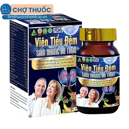 Viên Tiểu Đêm Sâm Nhung Bổ Thận Diophaco
