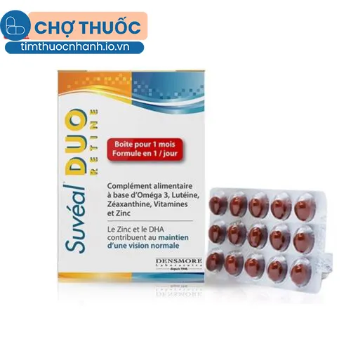 Viên uống bổ mắt Suveal Duo