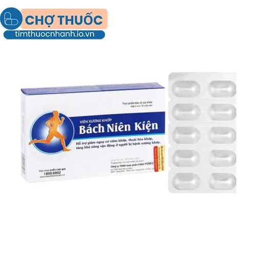 Viên xương khớp Bách Niên Kiện (vỉ)