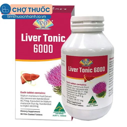 Vita Organic Liver Tonic 6000 (lọ)