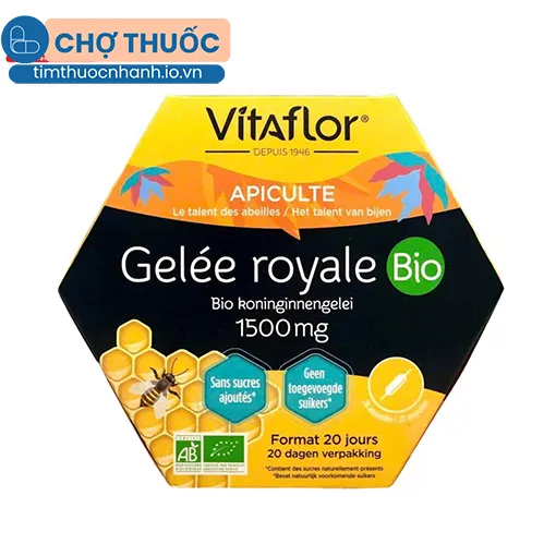 Vitaflor Gelée royale Bio 1500mg
