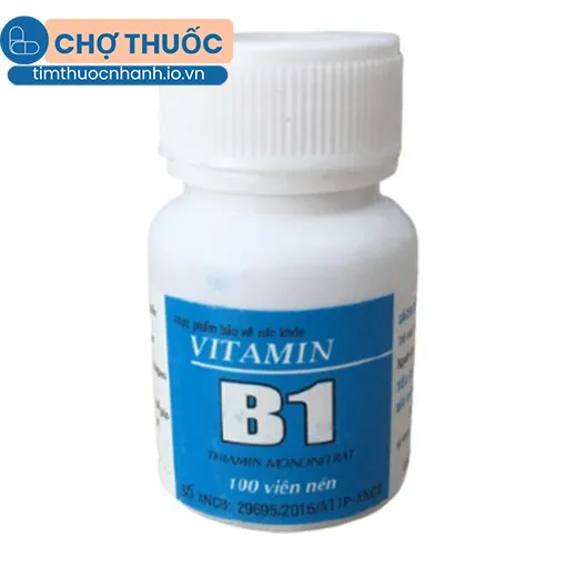 Vitamin B1 2,5mg Đại Y (100 viên)