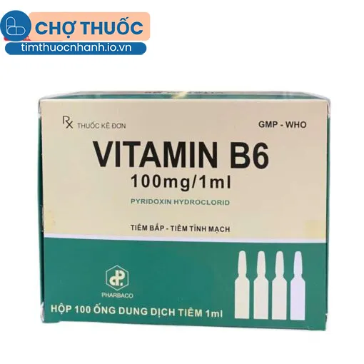 Vitamin B6 100mg/1ml Pharbaco
