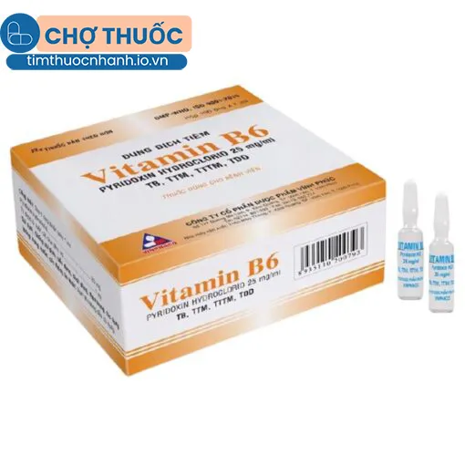 Vitamin B6 25mg Vinphaco