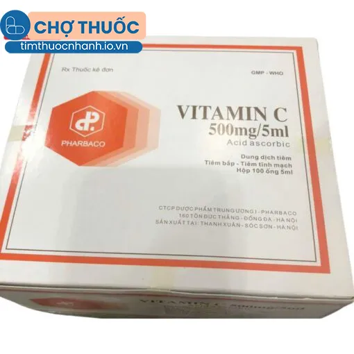 Vitamin C 500mg/5ml Pharbaco
