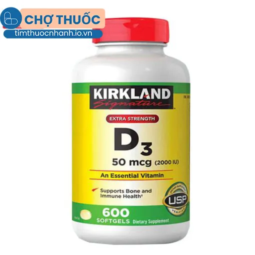 Vitamin D3 50mcg Kirkland