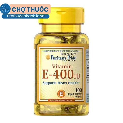 Vitamin E-400 IU Puritan’s Pride