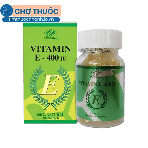 Vitamin E - 400 UI (Mỹ)