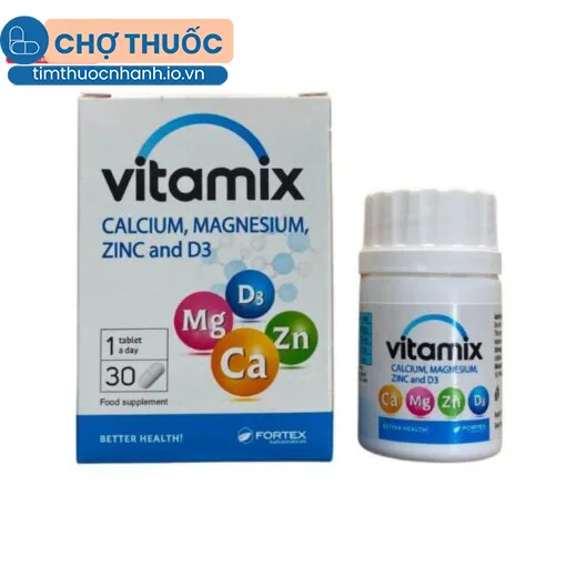 Vitamix Calcium, Magnesium, Zinc And D3