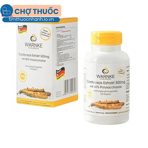 Warnke Cordyceps Extrakt 500mg