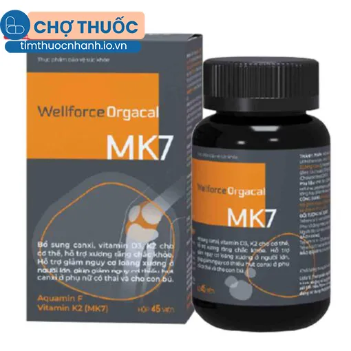 Wellforce Orgacal MK7 (Viên)
