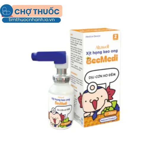 Xịt họng keo ong Altawell BeeMedi