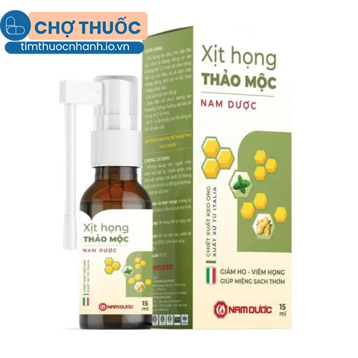 Xịt họng Thảo Mộc Nam Dược