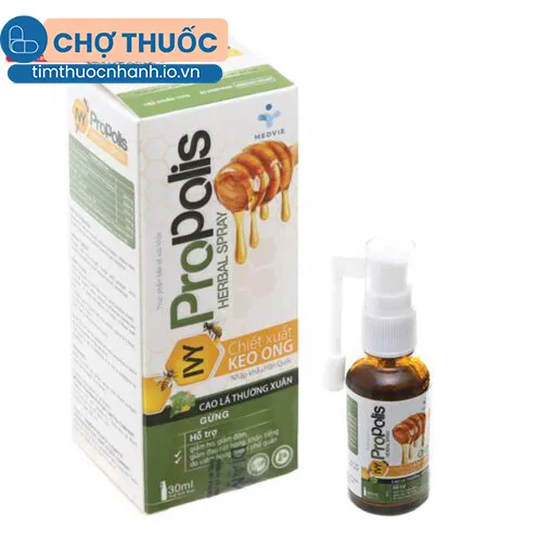 Xịt keo ong Ivy Propolis